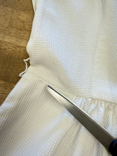 60s White Cotton Dress