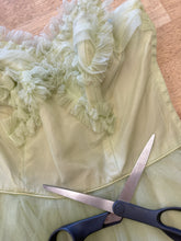 50s Emma Domb Mint Green Party Dress
