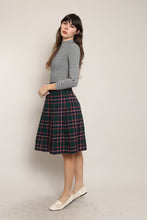 80s Pendleton Plaid Skirt