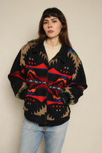 1990s Pendleton Southwestern Wool Zip Up Jacket Made In The USA