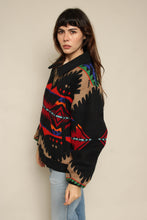 1990s Pendleton Southwestern Wool Zip Up Jacket Made In The USA