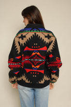1990s Pendleton Southwestern Wool Zip Up Jacket Made In The USA