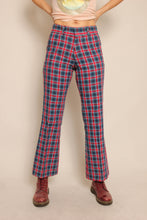 70s Plaid Bell Bottoms