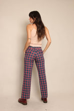 70s Plaid Bell Bottoms