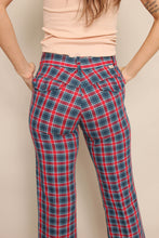 70s Plaid Bell Bottoms