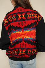 1990s Pendleton Southwestern Wool Zip Up Jacket