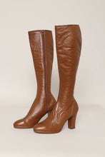 70s Brown Gogo Boots