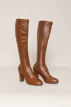 70s Brown Gogo Boots