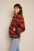 90s Cross Print Southwestern Jacket