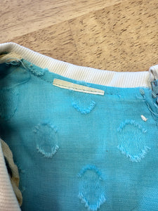 70s Baby Blues Mini Dress - M