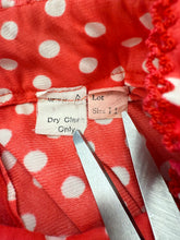 70s Polka Dot Mini Dress - S