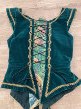 90s Velvet Tapestry Corset