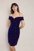 80s Sequined Bombshell Dress