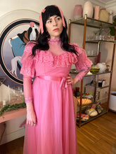 ❤️ 80s Powder Room Victorian Dress