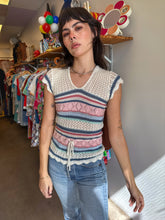 70s Pointelle Knit Shirt