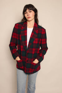 90s Pendleton Tartan Blazer