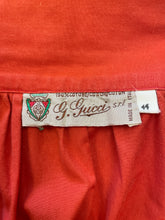 70s Orange Gucci Skirt