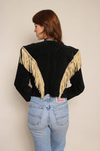 90s Tony Lama Suede Fringe Jacket