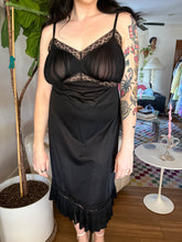 ❤️ 60s Vanity Fair Black Slip Dress