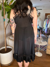 ❤️ 60s Vanity Fair Black Slip Dress