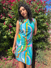 60s Psychedelic Shift Dress