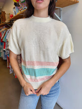 80s Embossed Southwestern Sweater