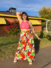 70s Floral Palazzo Pants