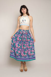 80s Anokhi Cotton Skirt