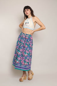 80s Anokhi Cotton Skirt