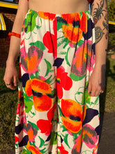 70s Floral Palazzo Pants