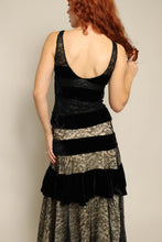 40s Illusion Lace Gown