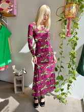 70s Alley Cat By Betsey Johnson Cherry Print Dress