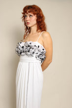 70s Fluttery Grecian Maxi Dress