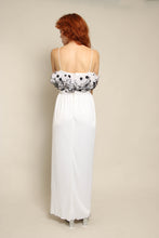 70s Fluttery Grecian Maxi Dress