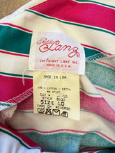 80s Lanz Striped Dress With Collar