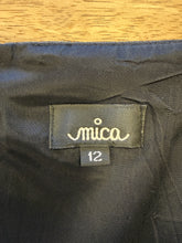 Y2K Gunmetal Satin & Chiffon Dress