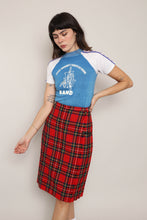 90s Tartan Plaid Buckle Skirt