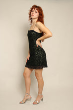 Y2K Green Lace Dress
