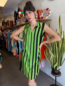 60s Striped Shift Dress