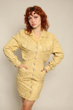 80s Leopard Leather Dress