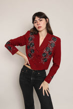 80s Floral Western Jacket