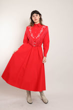 90s Fringe Western Dress