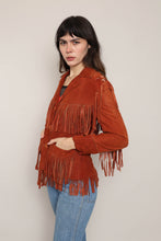 60s Jo-O-Kay Suede Fringe Jacket