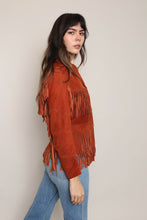 60s Jo-O-Kay Suede Fringe Jacket