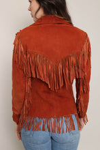 60s Jo-O-Kay Suede Fringe Jacket