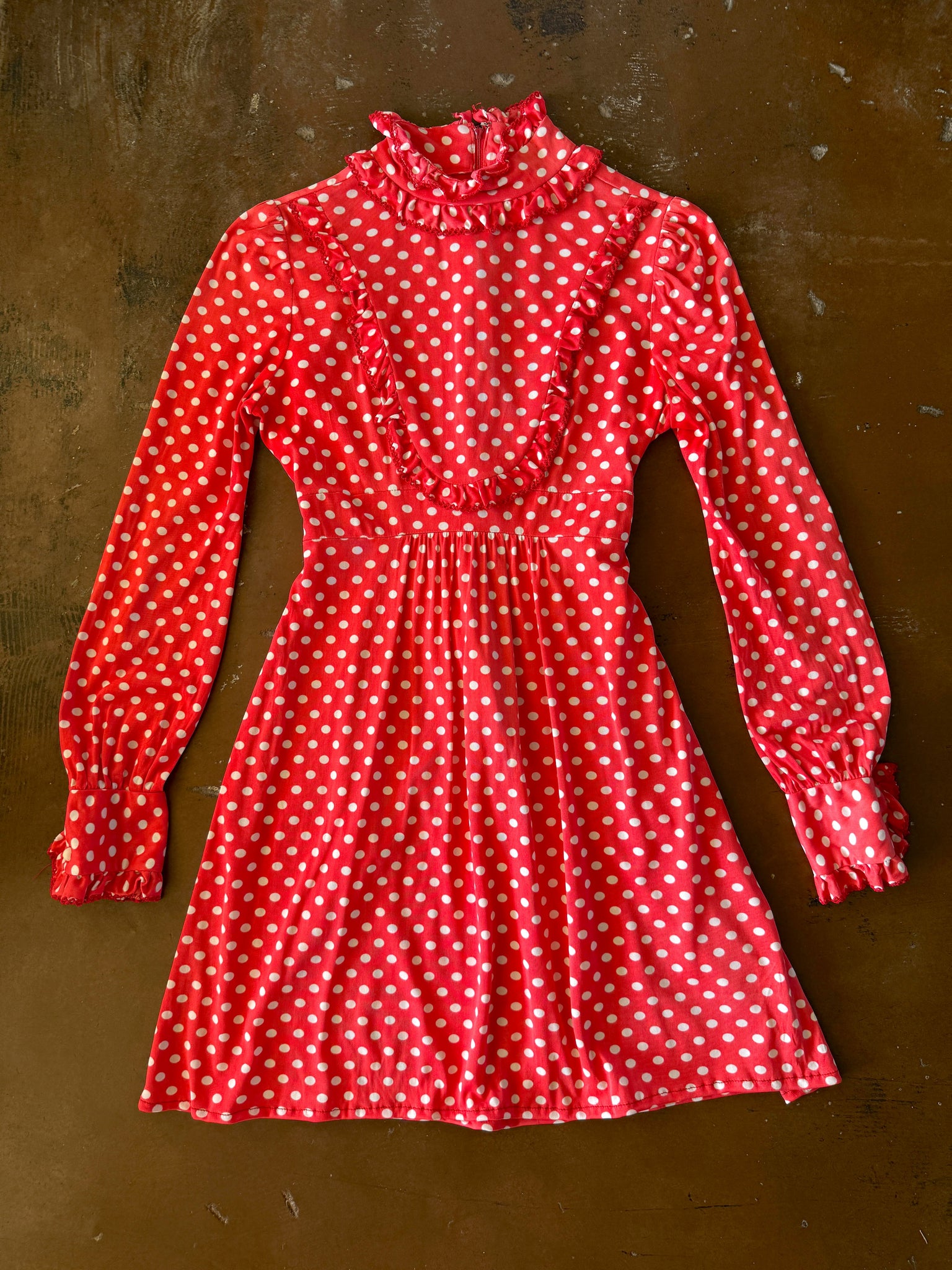 70s Polka Dot Mini Dress 70s Polka Dot Mini Dress
