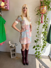 70s Whimsy Puff Sleeve Babydoll Mini Dress