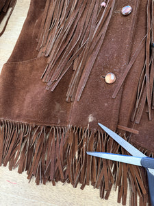 70s Ms. Pioneer Beaded Fringe Jacket