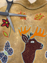 50s Moose Hide Beaded Fringe Jacket