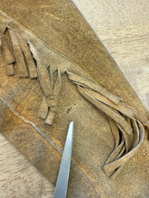 50s Moose Hide Beaded Fringe Jacket